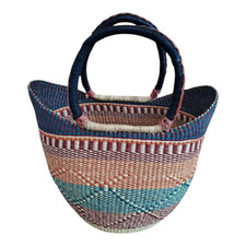 African Bolga Shopping Basket