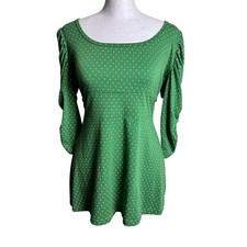 Top tunica donna miken verde - top,