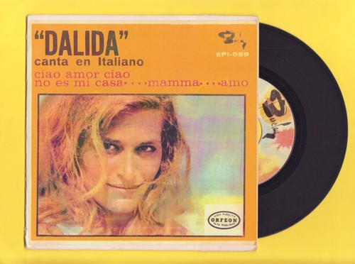 Dalida pressage mexique - ep,