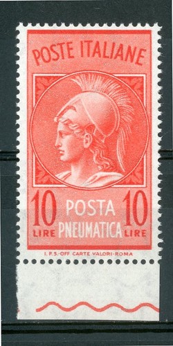 Italia 1958 testa di minerva - di,