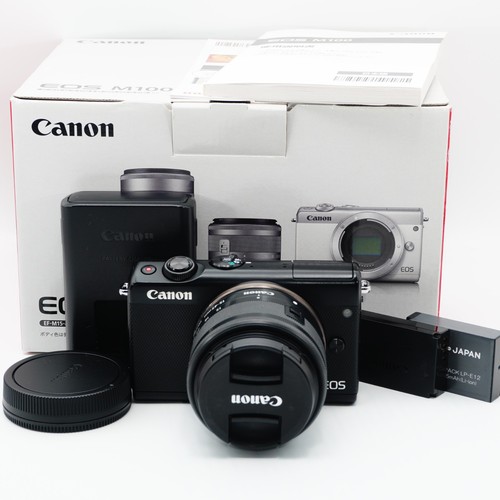 Canon eos m100 nera con - canon,
