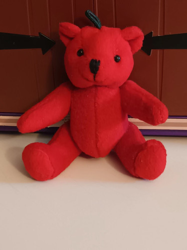 Celio orsacchiotto rosso - orsacchiotto,