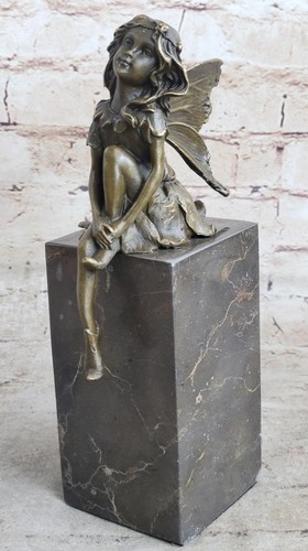 Statua scultura bronzo - , angelo