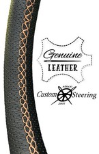 Per Mercedes Sprinter 05-14 Copertura Del Volante In Pelle Perforata Beige 2 ST