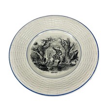 Antico piatto porcellana