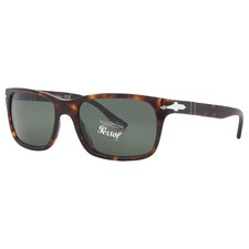 Persol Green Rectangular Men's