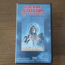 GUERRE STELLARI La Trilogia - Box 3 VHS Videocassette Vintage 