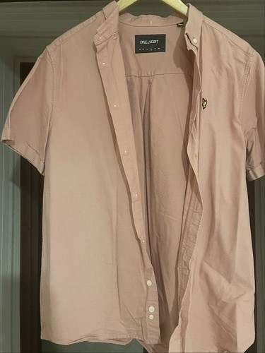 Camicia uomo lyle scott rosa - lyle,