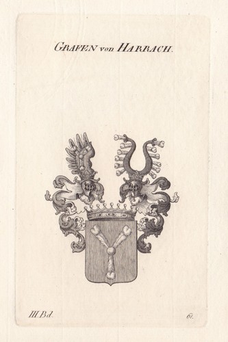 1830 stemma harrach - harrach,