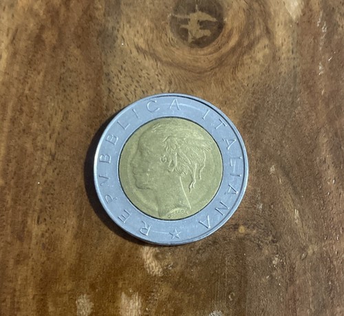 Moneta rara 500 lire - moneta,