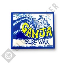 Adesivo Ganja Surf Wax Malibu