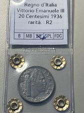 ITALIA REGNO 20 CENTESIMI 1936