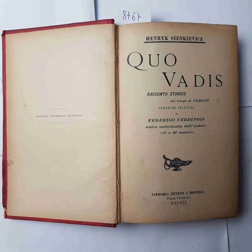 Sienkievicz quo vadis racconto - sienkievicz,
