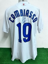 MAGLIA INTER CAMBIASSO MATCH WORN INDOSSATA SHIRT JERSEY CAMISETA 2006/2007 COA