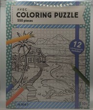 Puzzle da colorare (include