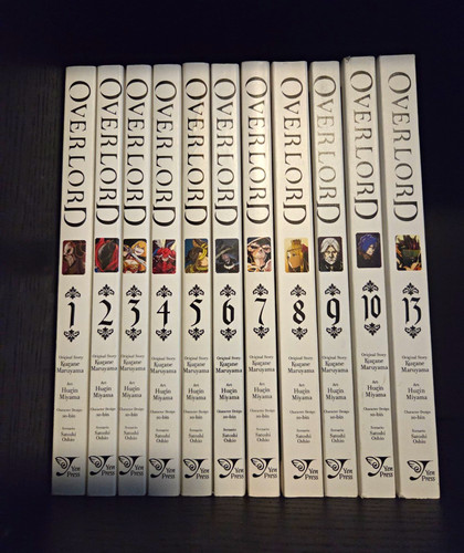Lotto manga overlord yen press - manga,