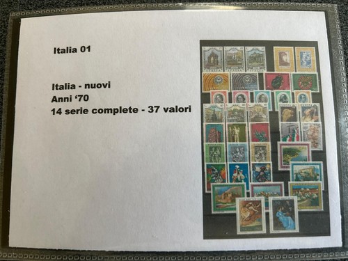 Francobolli italiani nuovi