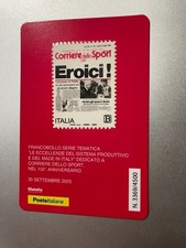 2025 Tessera Filatelica Corriere dello Sport