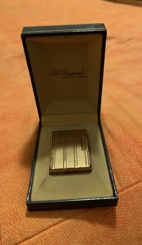 Accendino dupont placcato oro - accendino,