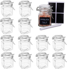 24 Mini Barattoli Di Vetro Con