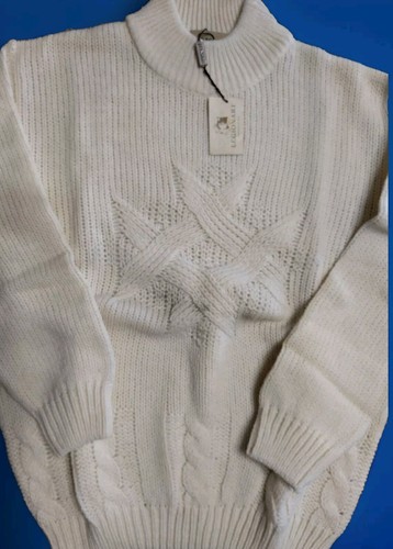 Maglione uomo mezzo - collo, lana