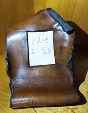 Portafoto CUOIO Fatto a Mano Stile Rustico Vintage Cornice da Tavolo 25cm Pelle