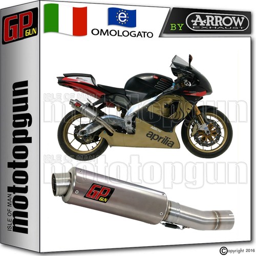 Scarico gun arrow inox - scarico, gp
