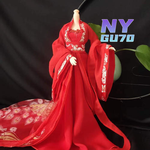 Abito vestito rosso antico