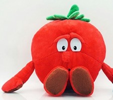 Peluche pomodoro vitamini coop