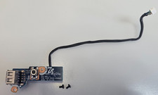 Scheda Power Button Tasto Accensione + USB per Notebook Samsung R540