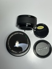 [TOP MINT] Fujica EBC Fujinon Macro 55mm f/3.5 M42 + Fujica Extension + Case