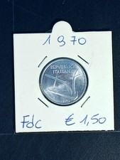 MONETA   REPUBBLICA ITALIANA  10 LIRE 1970 FIOR DI CONIO VEDI FOTO LEGGI NOTE