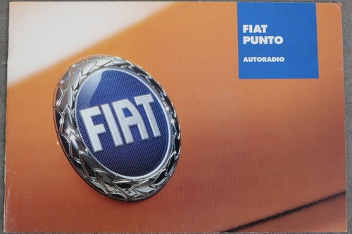 Autoradio fiat punto manuale - autoradio,