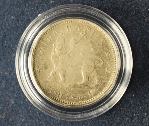 Birr menelik etiopia - 1/8, ii",
