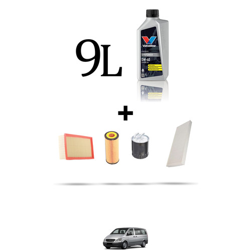 Hoffcar kit tagliando filtri - kit,