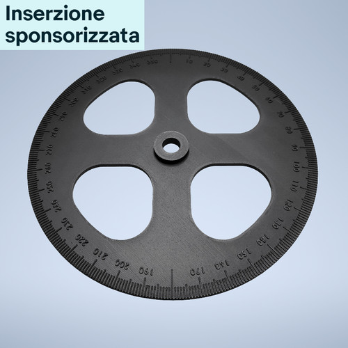 Disco graduato per - per, regolazione