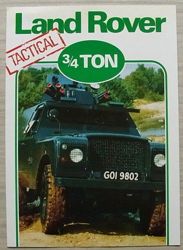 Brochure vendita militare - , land