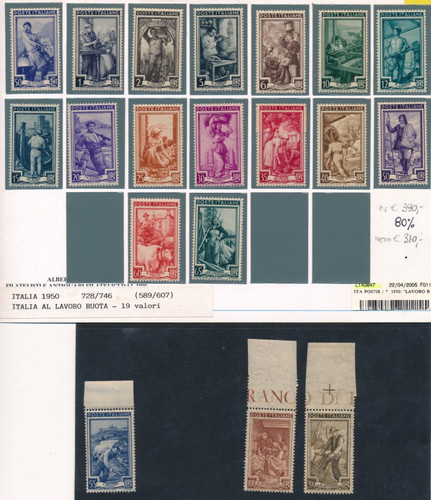 Italia repubblica 1950 - italia,