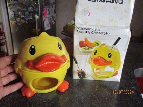 Canard dessert fondue - canard,