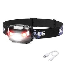LE Torcia Frontale LED USB