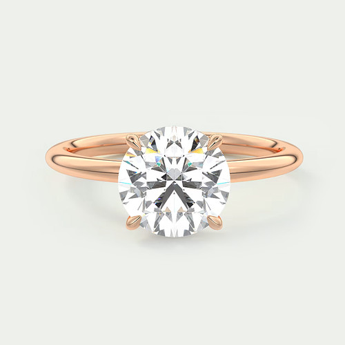 Anello oro rosa - anello, massiccio