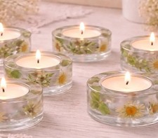 Portacandele resina con - in,