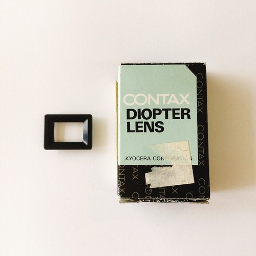 Contax diopter lens - contax,
