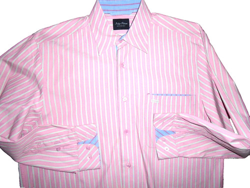 Camicia indigo palms uomo rosa - camicia,