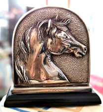 Orologio da tavolo argento 925 sterling ferro cavallo