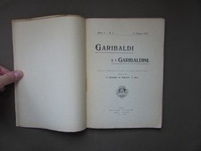 Garibaldi Garibaldini Raccolta Scritti Documenti Storia Risorgimento Italia 1910