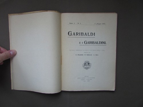 Garibaldi garibaldini raccolta - garibaldi,