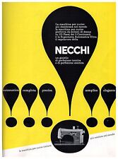 PUBBLICITA' 1960 NECCHI MACCHINA DA CUCIRE SUPERNOVA AUTOMATICA ULTRA TECNICA