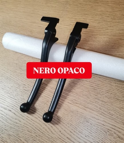 Coppia leve freno nero opaco - nero,
