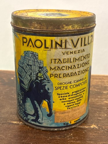 Scatola latta paolini villani - scatola, paolini-villani